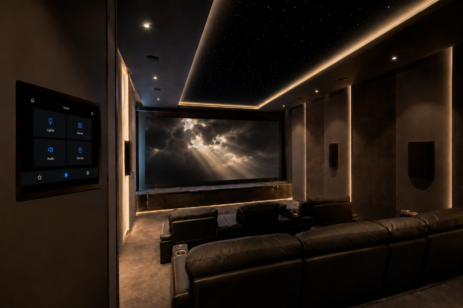 Private cinema and home theater